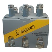 Soda SWCHEPPES 6 unds x300 ml