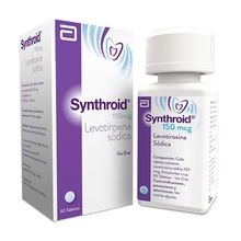 Synthroid ABBOTT 150mcg pote x90 tabletas