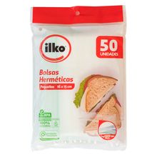 Bolsa ILKO hermética sandwich 15 x16 cm