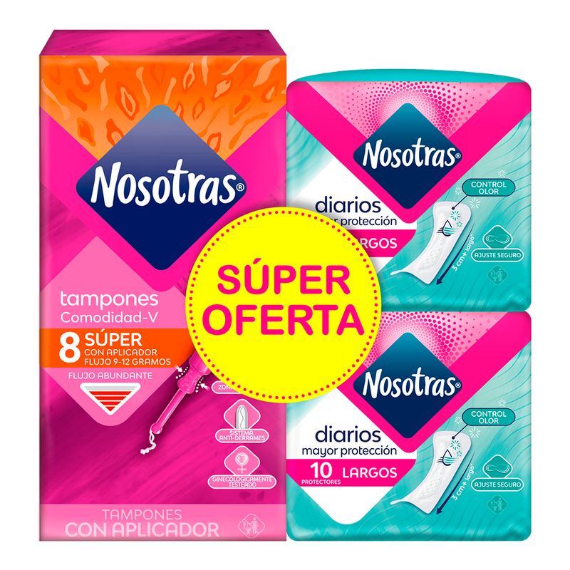 Oferta-tampon-NOSOTRAS-super-x8-unds-protectores_32054