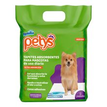 Tapete petys FAMILIA absorbente mascota x12 unds