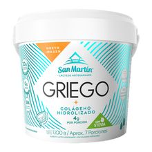 Yogurt SAN MARTÍN griego colágeno hidrolizado x1100 g