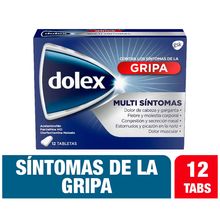 Dolex gripa GLAXO x12 tabletas