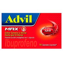 Advil max PFIZER x16 cápsulas