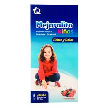 Mejoralito (acetaminofén) TQ jarabe x90 ml