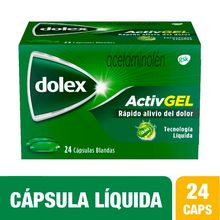 Dolex active GLAXO gel x 24 cápsulas