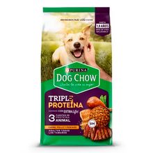Alimento perro DOG CHOW triple proteina todos los tamaños x8000 g
