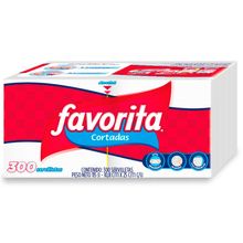 Servilletas FAVORITA cortada x300 unds