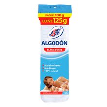 Algodón JGB pague 100 g lleve 125 g