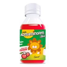 Acetaminofén LAPROFF jarabe cereza x120 ml