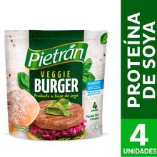 Hamburguesa vegetariana PIETRAN x360 g