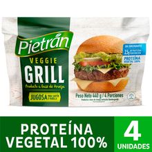 Hamburguesa PIETRÁN veggie x440 g