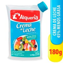 Crema de leche ALQUERIA light x180 g