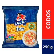 Pasta DORIA codos x250 g