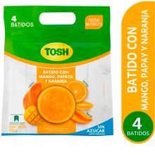 Batido de fruta TOSH con mango papaya y naranja x360 g