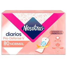 Protectores NOSOTRAS con prebioticos x80 unds