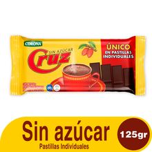 Chocolate CRUZ pastillas x125 g