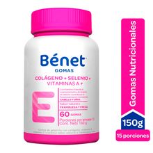 Bénet NUTRESA goma de colágeno+biotina x60 unds