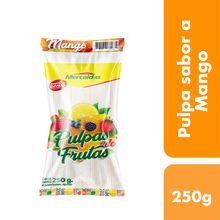 Pulpa de fruta MERCALDAS sabor a mango x250 g 2x3