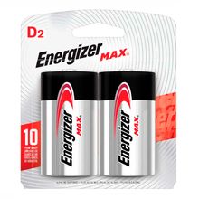 Pila ENERGIZER max duración x2 unds