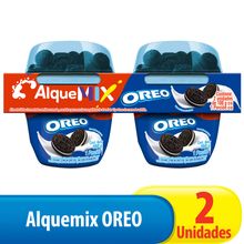 Yogurt ALQUERIA alquemix oreo 2 unds x100 g c/u