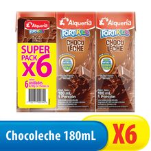 Chocoleche ALQUERIA 6 unds x180 ml c/u