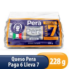 Queso pera DEL VECCHIO 6x7 x38 g c/u