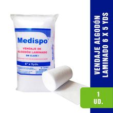 Venda algodón PROTEX laminado 6 X 5 medispo