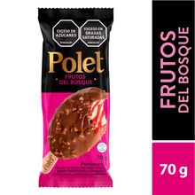 Paleta polet CREM HELADO frutos bosque x70 g