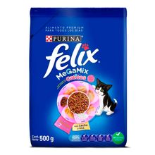Alimento para gato FELIX gatitos megamix x500 g