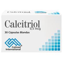 Calcitriol COLMED 0.5mcg x30 cápsulas