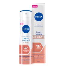 Desodorante NIVEA spray clinical tono natural x150 ml