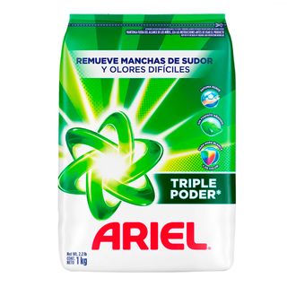 Ariel Detergente en Polvo Revitacolor, Cuida la Ropa de Color, 33