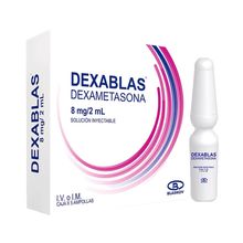 Dexablas (dexametasona) BLASKOV 8mg/2ml solución inyectable x5 ampollas