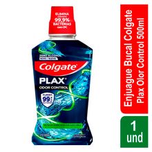 Enjuague bucal COLGATE plax odor control x500 ml