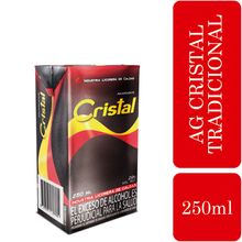 Aguardiente CRISTAL x250 ml