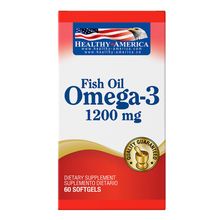 Omega 3 HEALTHY AMERICA 1200mg x60 softgels