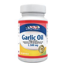 Garlic oil HEALTHY AMERICA 1500mg x100 softgels