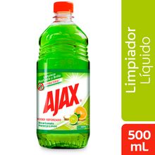 Limpiador AJAX bicarbonato naranja limón x500 ml