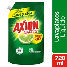 Lavaplatos líquido AXION limón x720 ml