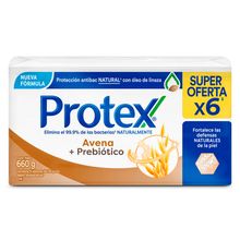Jabón PROTEX avena 6 unds x110 g c/u