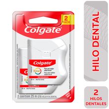 Seda dental COLGATE total 12 precio especial 2 unds x25 mt c/u