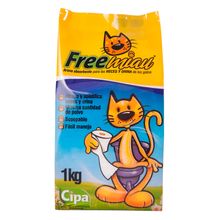 Arena para gato FREEMIAU absorbente x1000 g