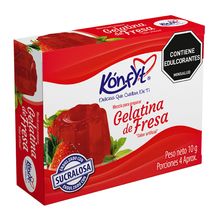 Gelatina KÓNFYT fresa x10 g