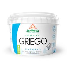 Yogurt SAN MARTÍN griego natural x550 g