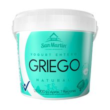 Yogurt griego SAN MARTÍN entero natural x1100 g