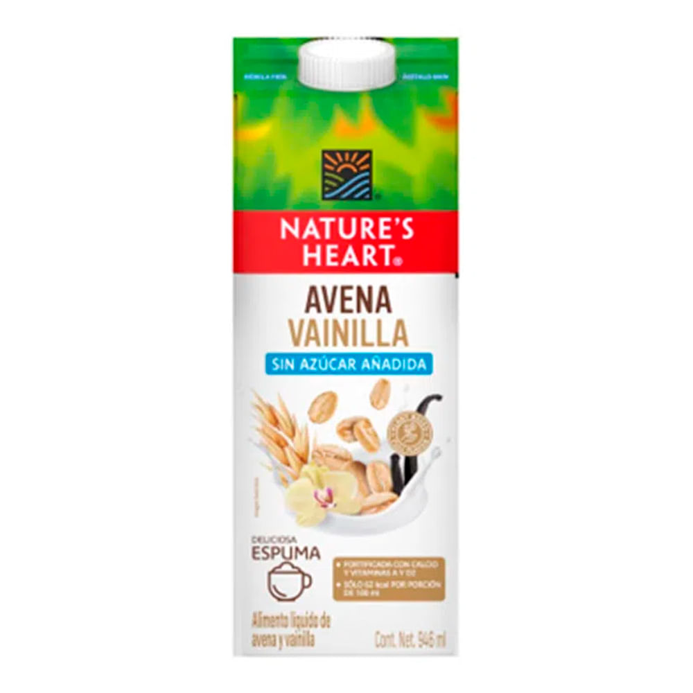 Bebida Avena Natures Heart Vainilla X946 Ml