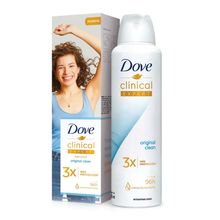 Desodorante DOVE clinical original x91 ml