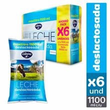 Leche ALPINA deslactosada 6 unds x1100 ml c/u
