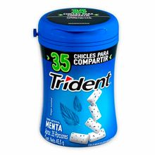 Chicle TRIDENT menta x45.5 g